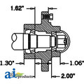 A & I Products Hub & Spindle Assy. (6 Bolt) 20" x5" x4" A-HS457066